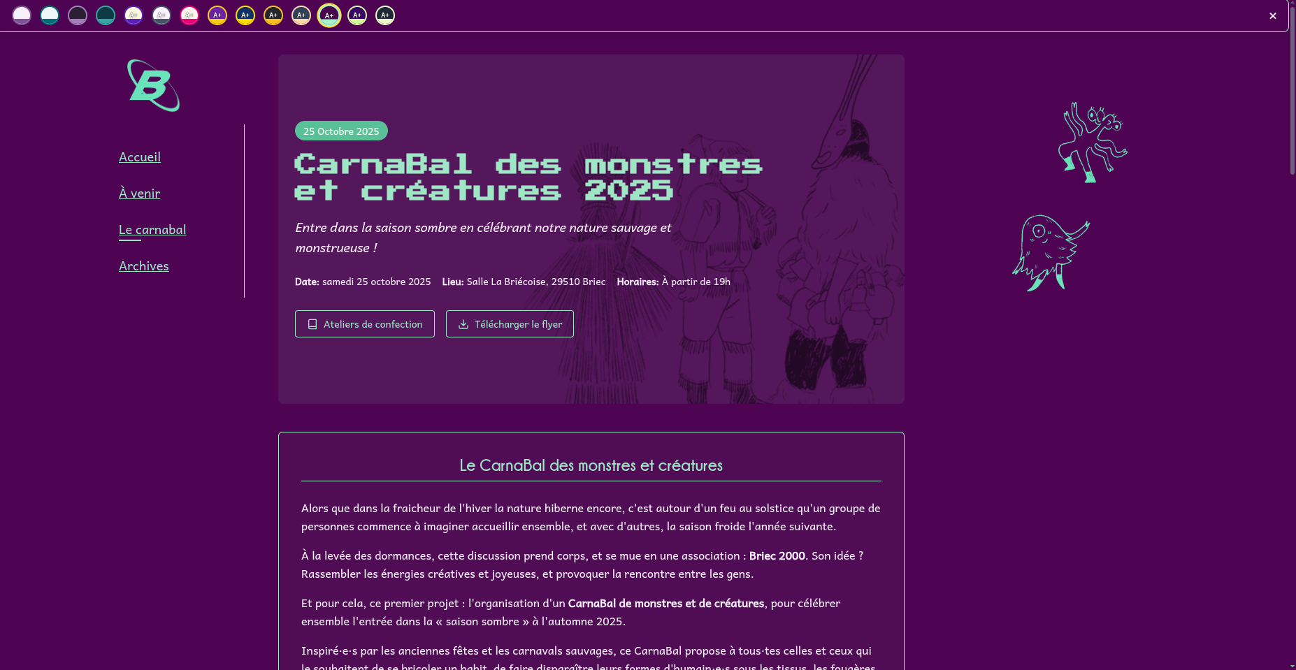 Site de l'association Briec2000 - Image 2
