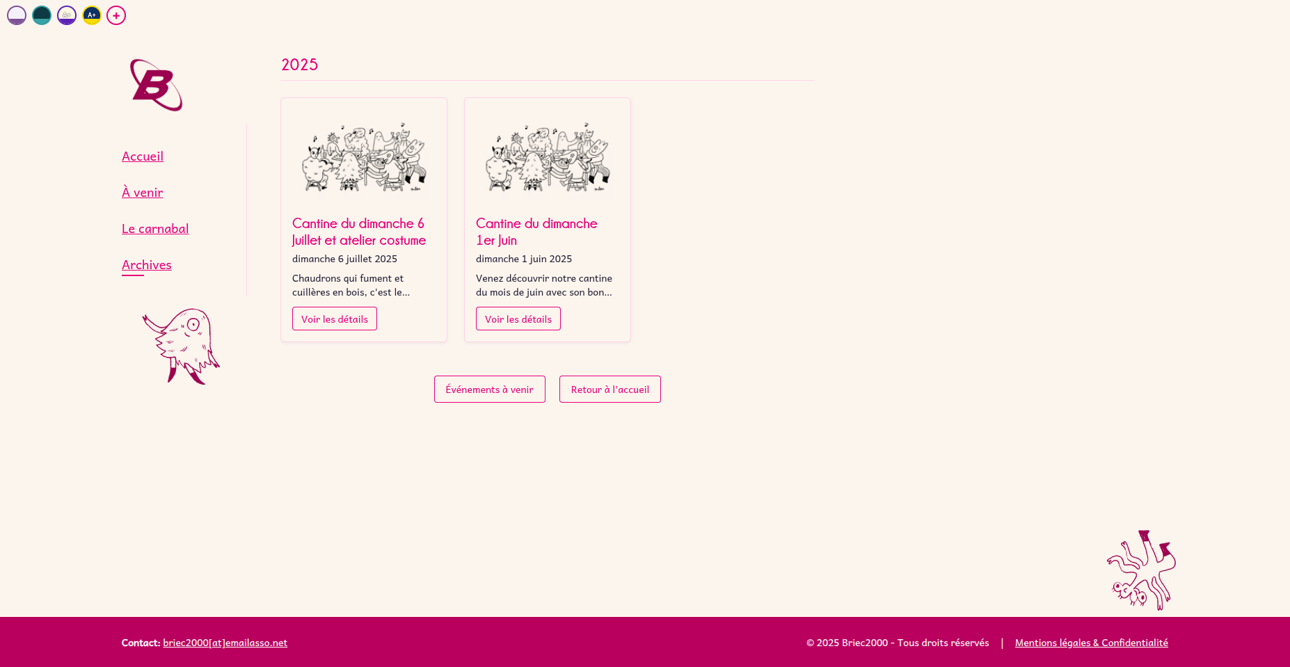 Site de l'association Briec2000 - Image 4