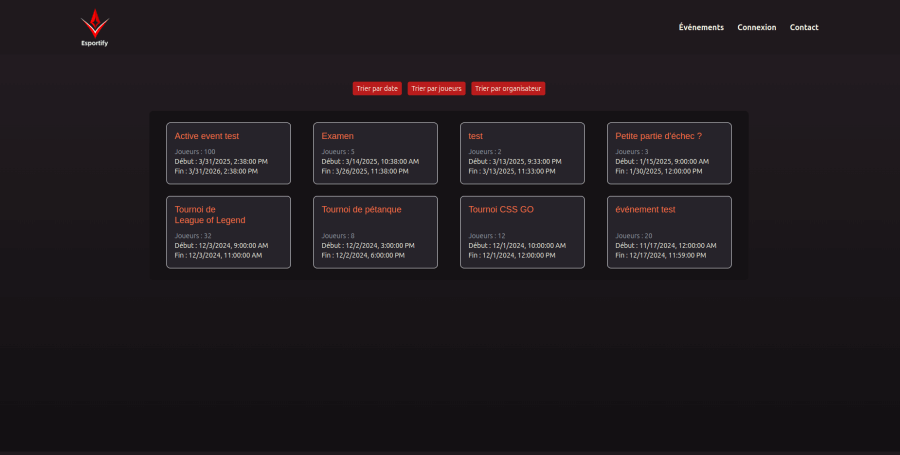 E-sport Application with Chat - Image 2