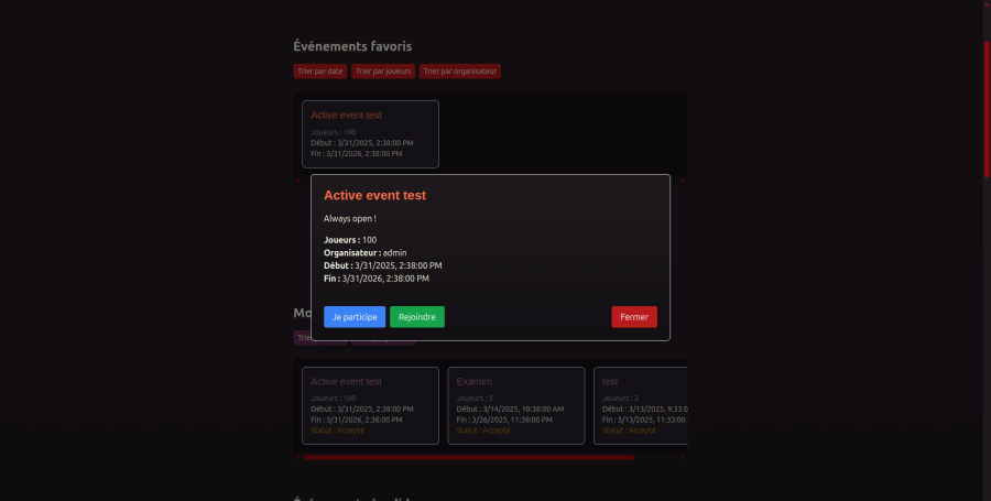 E-sport Application with Chat - Image 3